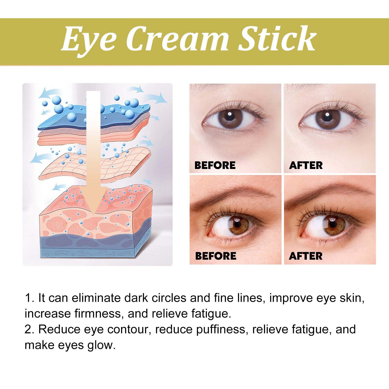 Ouhoe Snail Mucin Eye Cream Stick Product Description Image 3